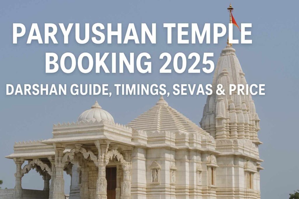 Paryushan Temple Booking